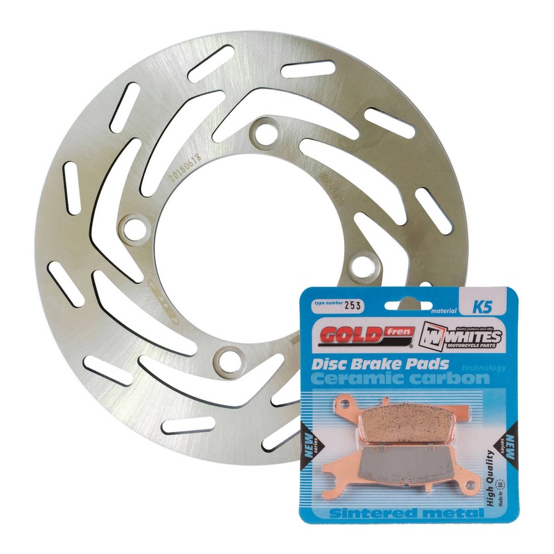 Brake Disc & Pad Front Kit – Yamaha YFM700FAP ’07-’20 – Right