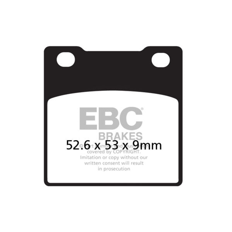 Brakes – FA063HH Fully Sintered – EBC (Rear)
