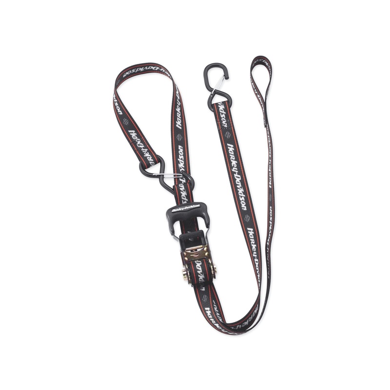 Harley Davidson 94704-10 1-1/4 in. Ratchet Tie-Down Straps TIE DOWN,RATCHET,SOFT HOOKS,SE
