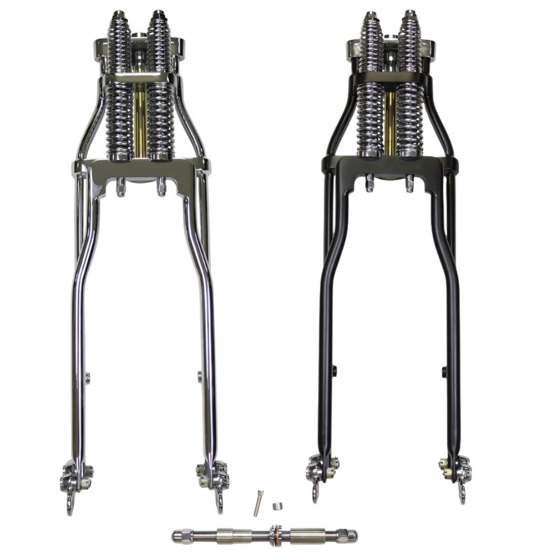 Moto Iron Wishbone Springer Front End for Harley-Davidson Sportster 2004-Up and Dyna 1991-2017