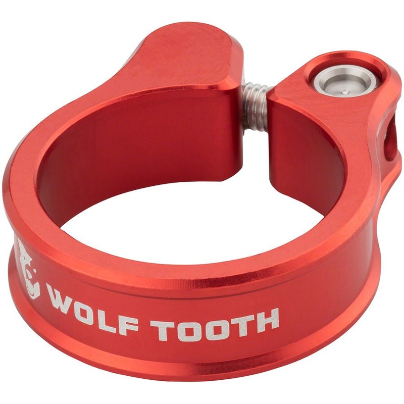 Wolf Tooth Seatpost Clamp 36.4mm Red