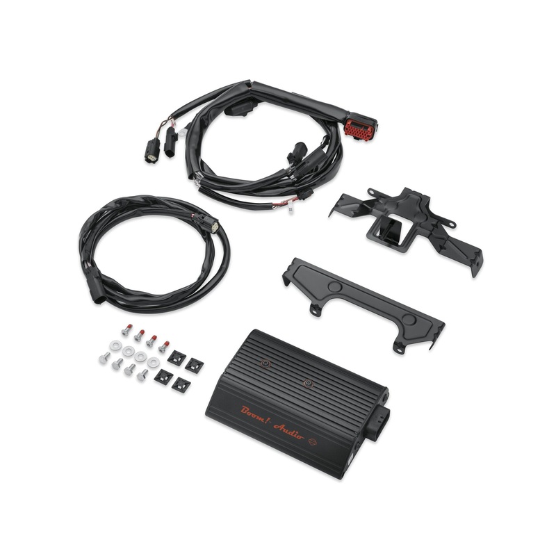 Harley Davidson 76000523 Boom! Audio Stage II Amplifier Kit – Fairing Mounted AMPLIFIER,AUD SYS,X