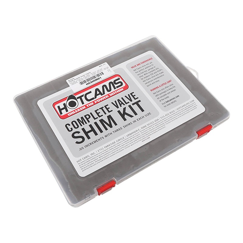 HOT CAM SHIM KIT 7.48mm (1.20mm-3.50mm in .05mm – 3 ea)