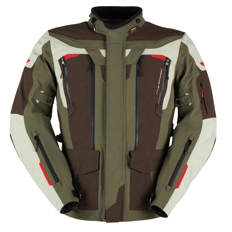 Furygan Voyager 3C Textile Jacket Coffee / Pearl / Khaki