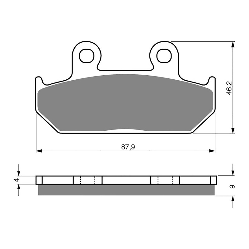 GOLDfren Brake Pads Sintered Sports GF024 – S3 (PH41)
