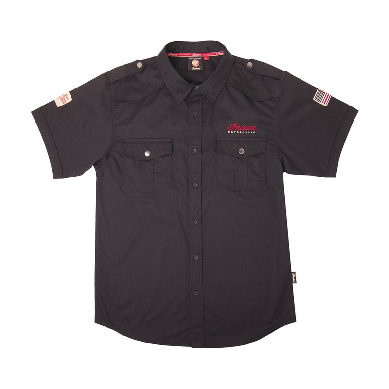 Men’s Casual Shirt – Black by Indian Motorcycle