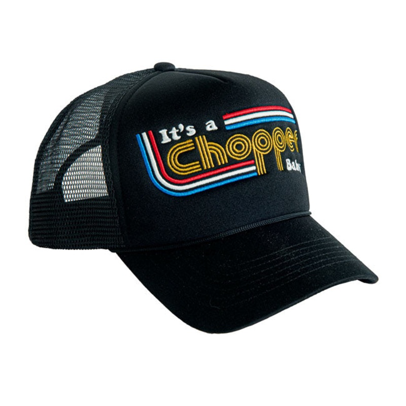 13 And A Half Magazine It’s A Chopper Baby Trucker Cap Black