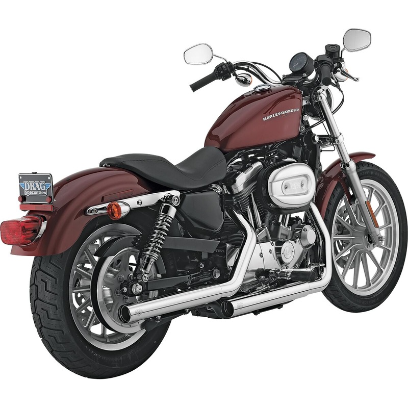 Muffler Straightshots Hs Chrome