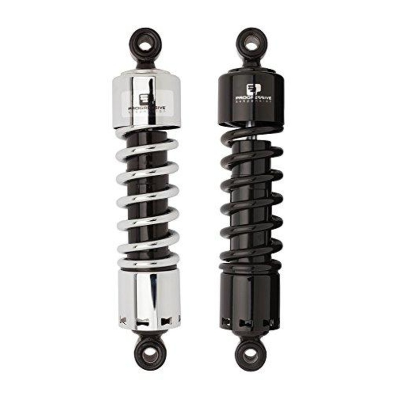Progressive Suspension 412-4058C Chrome 14.25” Standard Replacement Rear Suspension Shock by Unknown